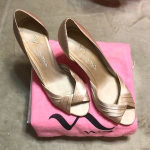 Nina - Satin Dress Heels